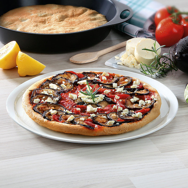 Auberginen-Ziegenk�se-Tarte Tartin