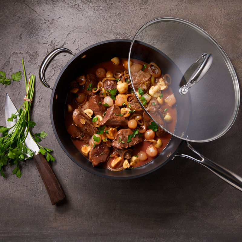 Boeuf bourguignon  Rinder Ragout aus Burgund