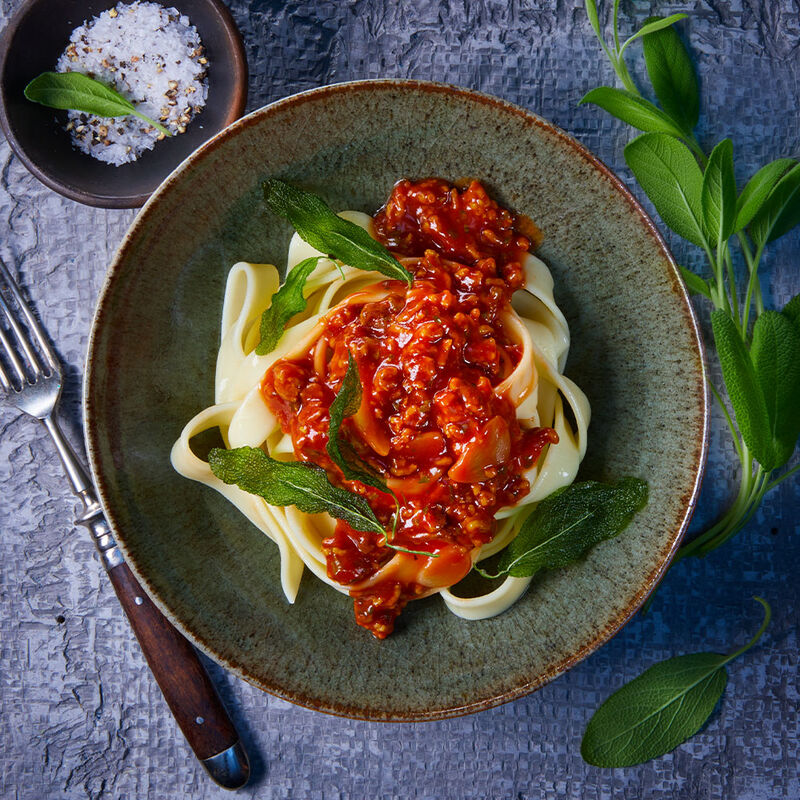 Tagliatelle al rag� di Cinghiale (Wildschweinragout)