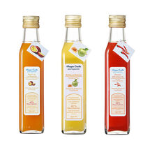 3-tlg. Set: Franz�sischer Fruchtp�ree-Essig Passionsfrucht, Piment d�Espelette,Apfel-Honig