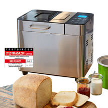 Testsieger: Brot-Backautomat, der sogar Eis, Joghurt, Marmelade zubereitet