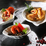 Fingerfood mit ger�ucherten Garnelen