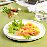 Paprika-R�ucherlachs-Frittata