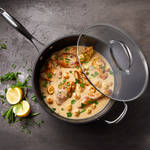   Coq au riesling � l'alsacienne Els�sser H�hnchen in Riesling