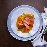   Geschmorte Ente in W�rz-Orangen Sauce