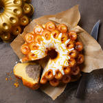 Mohn-Orangen-Kuchen Backform Dahlienbl�te